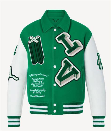 louis vuitton varsity jacket.